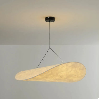 Ritta Vintage Art Deco Pendant Light Metal Silk White Living Room/Hall/Art Gallery