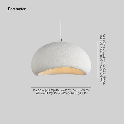 Avi Wabi-Sabi Spherical Cloud Pendant Light