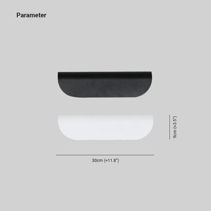 Ray Modern Outdoor Wall Lighting, Waterproof, Curved