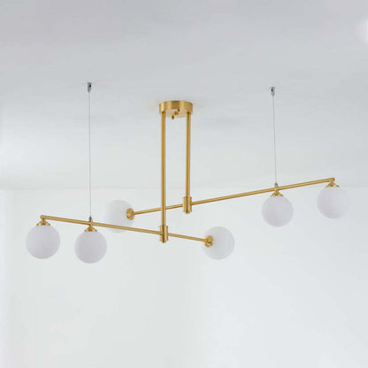 Valentina Modern Golden Bubble Copper Pendant Light