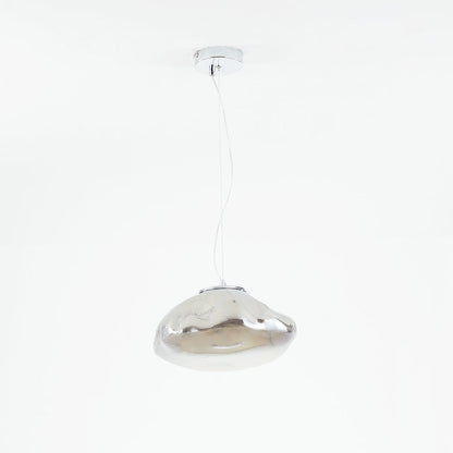 Suspension sphérique minimaliste en verre Avi, 3 couleurs
