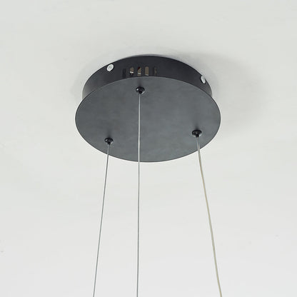 Arisha Pendant Light linear Modern, /Metal, Black/White, Dining Room