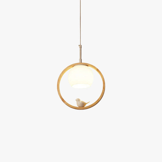 Arisha Wood Bird gangpad hanglamp veranda licht