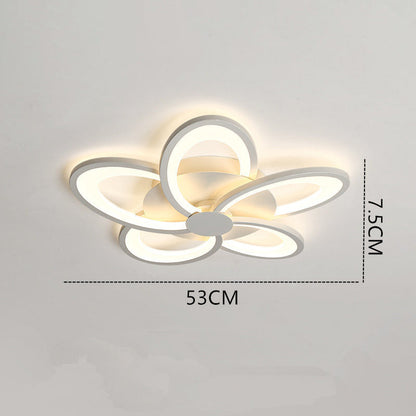 Arisha Flower Shape Ceiling Light White , 2 Style
