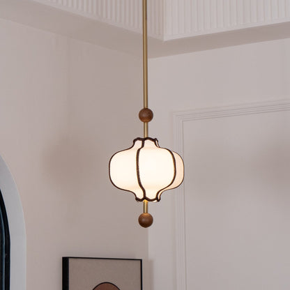 Aura Pendant Light Lantern Fabric