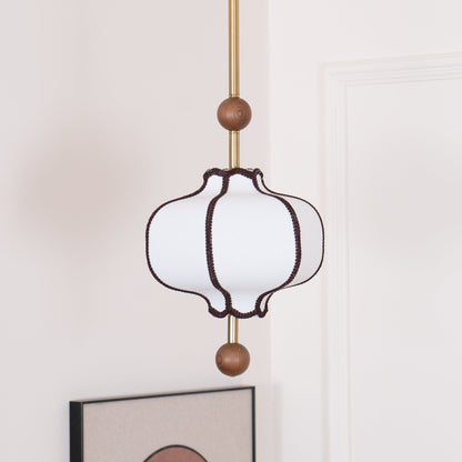 Aura Pendant Light Lantern Fabric