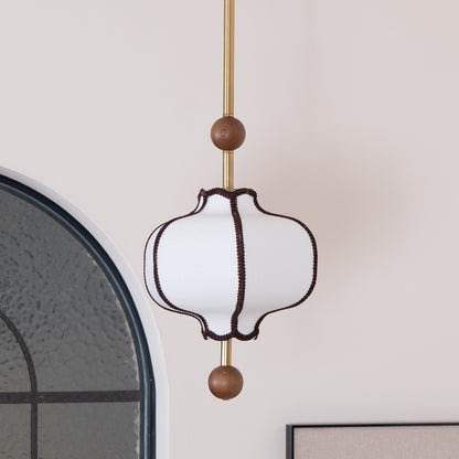 Aura Pendant Light Lantern Fabric