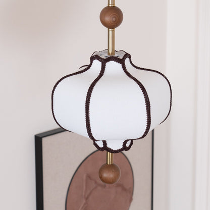 Aura Pendant Light Lantern Fabric