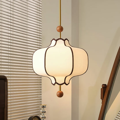 Aura Pendant Light Lantern Fabric