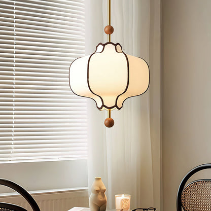 Aura Pendant Light Lantern Fabric