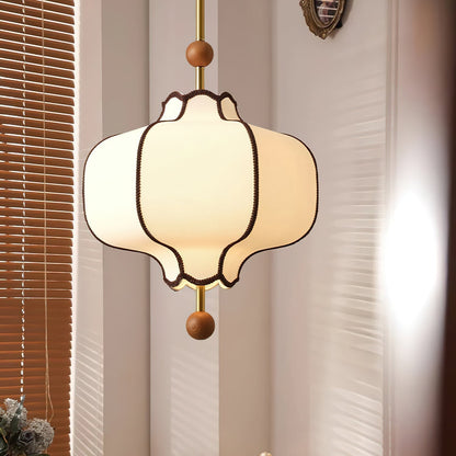 Aura Pendant Light Lantern Fabric