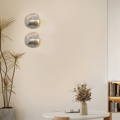 Auden Amber Glass Wall Lamp