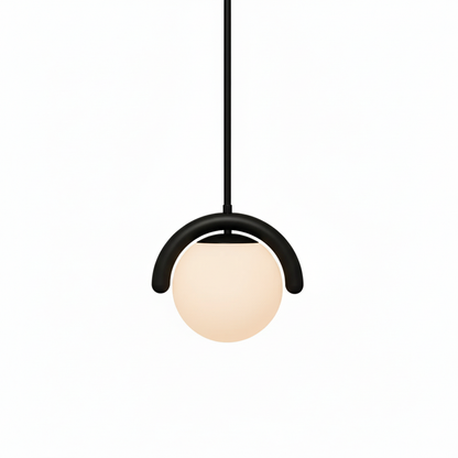 Uveta Linear Chandelier Red&Silver