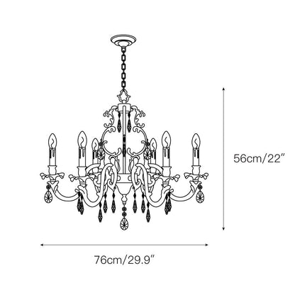 Felix Chandeliers Luxurious Crystal