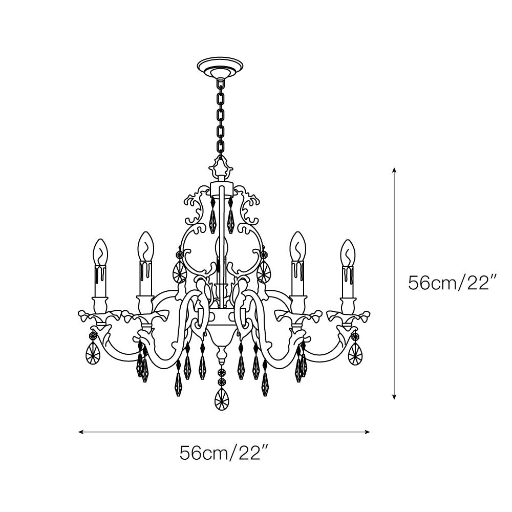 Felix Chandeliers Luxurious Crystal