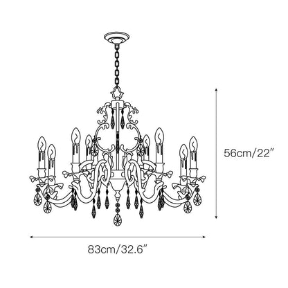 Felix Chandeliers Luxurious Crystal