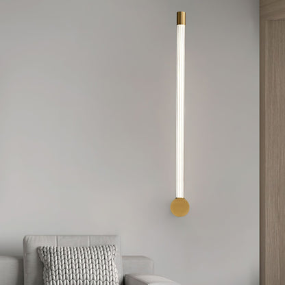 Vexy Linear LED Wall Light Gold