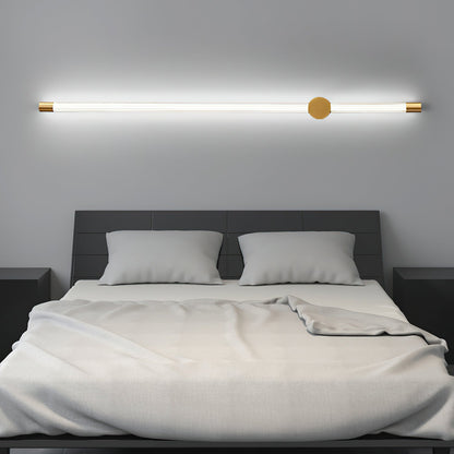 Vexy Linear LED Wall Light Gold
