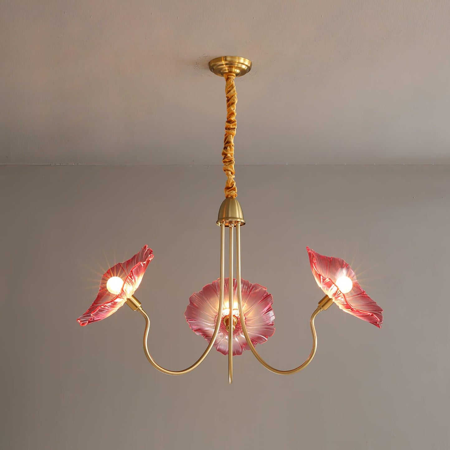 Calia Glass Chandelier