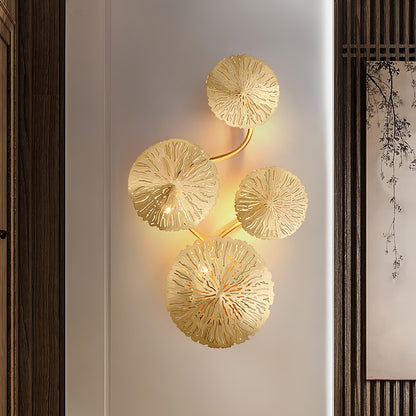 Veya Lotus Leaf Wall Sconce