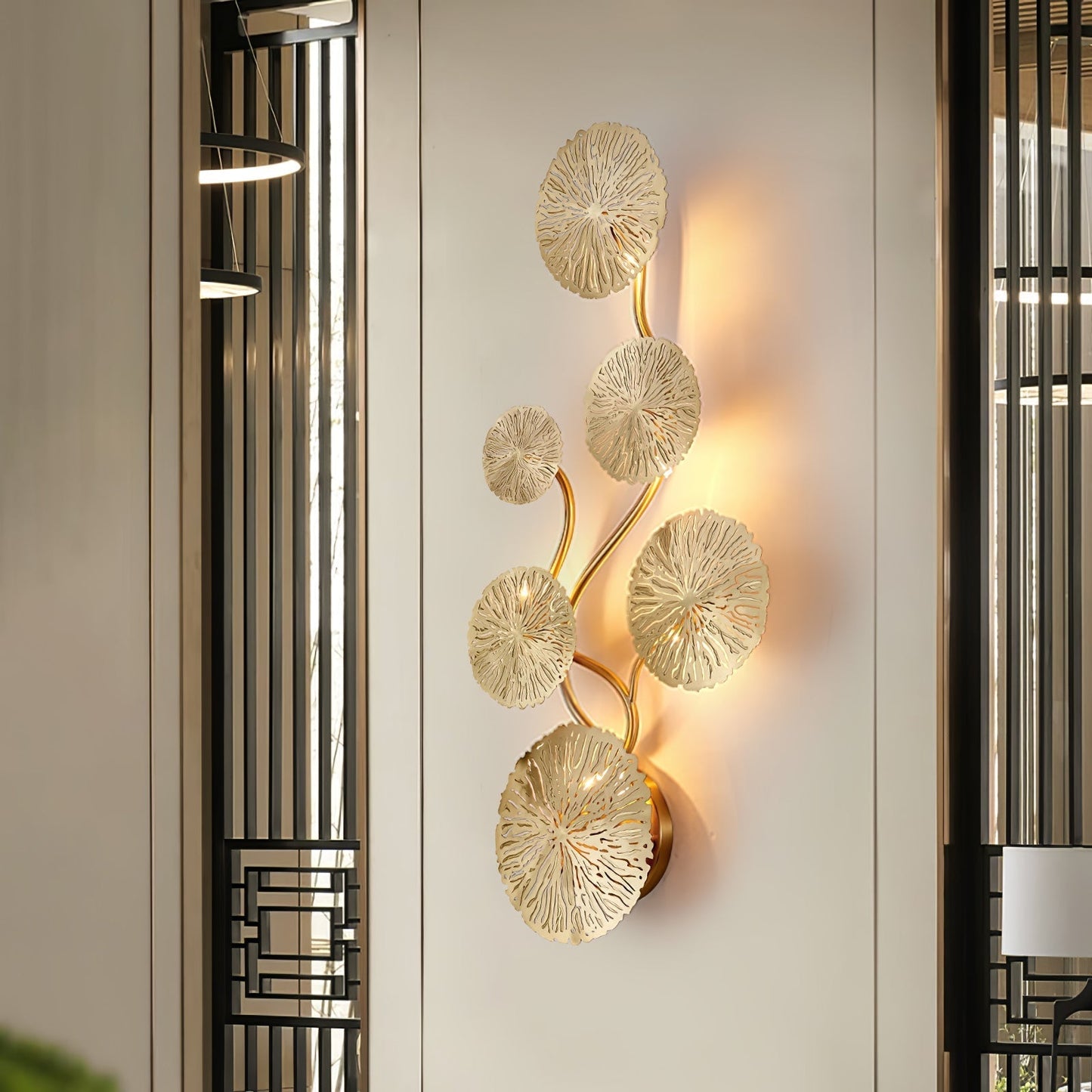 Veya Lotus Leaf Wall Sconce