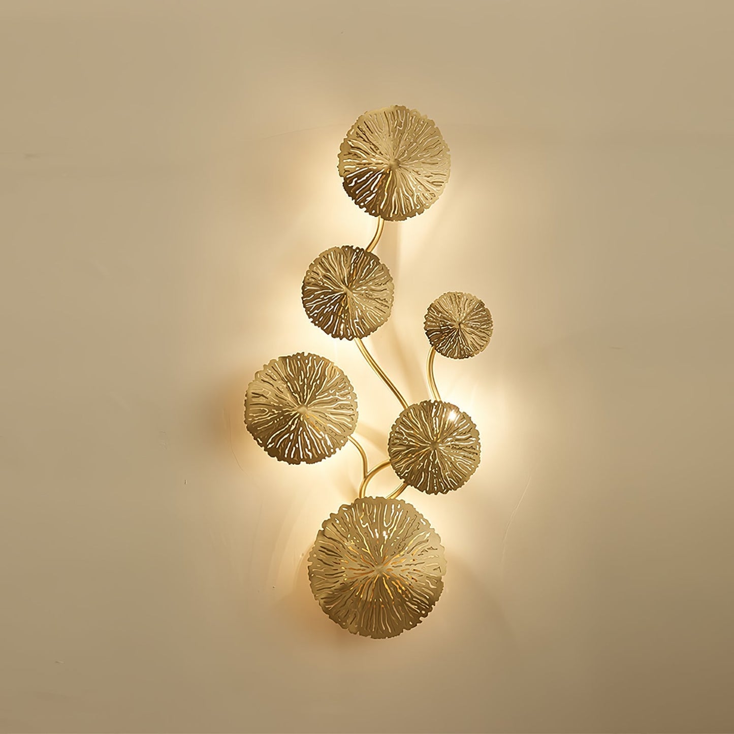 Veya Lotus Leaf Wall Sconce