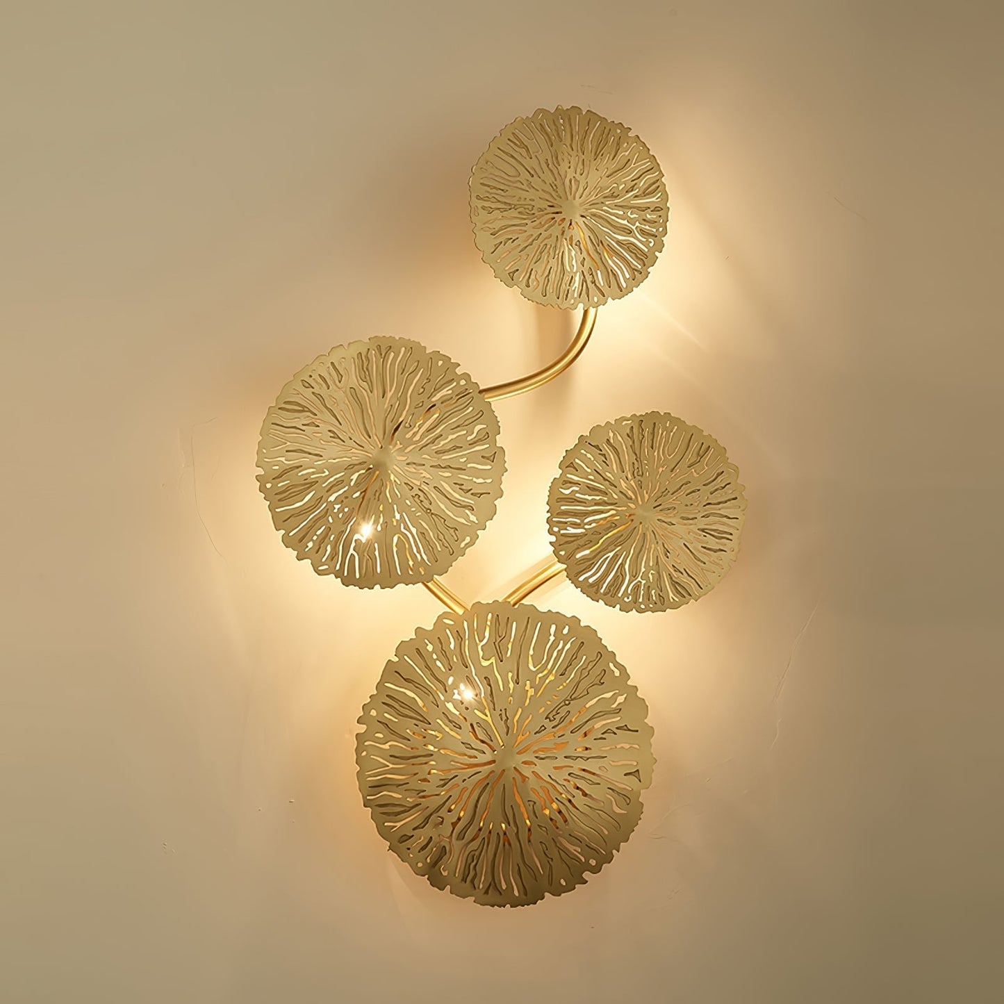 Veya Lotus Leaf Wall Sconce