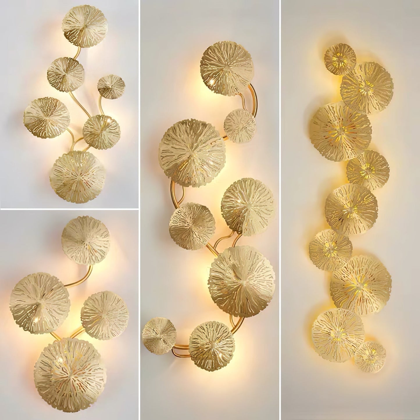 Veya Lotus Leaf Wall Sconce