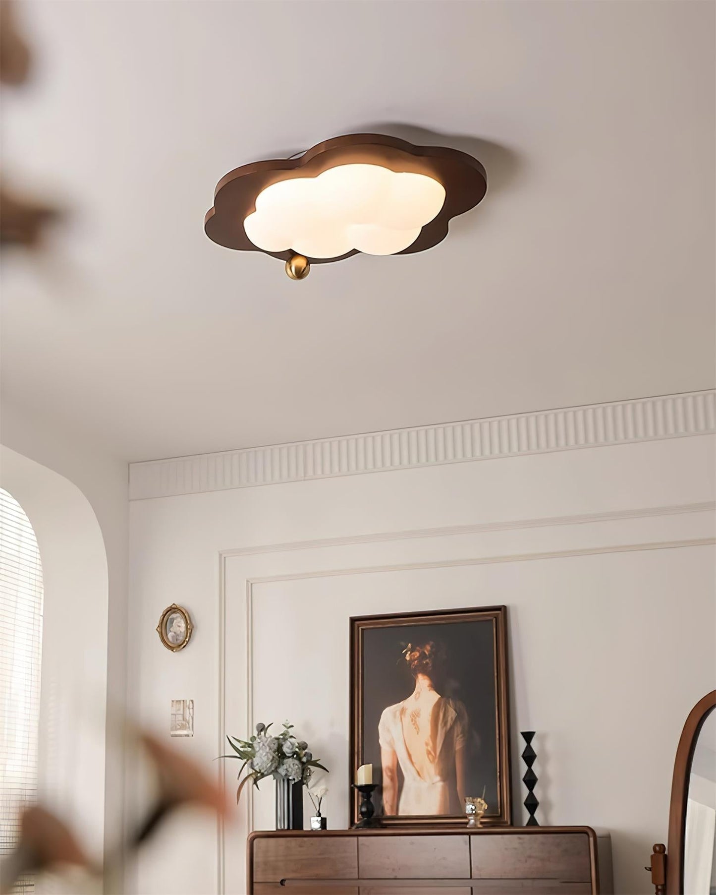 Pivora Cloud-Inspired Flush Mount Light