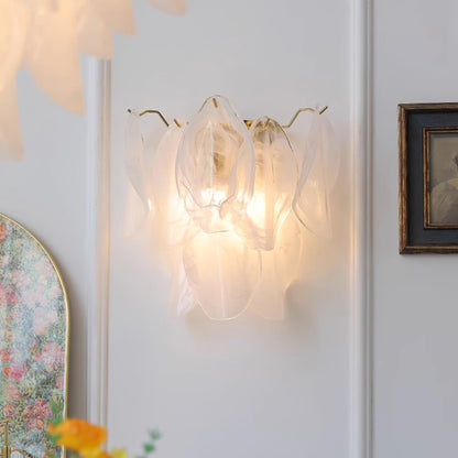 Evelo Petal Glass Wall Lamp