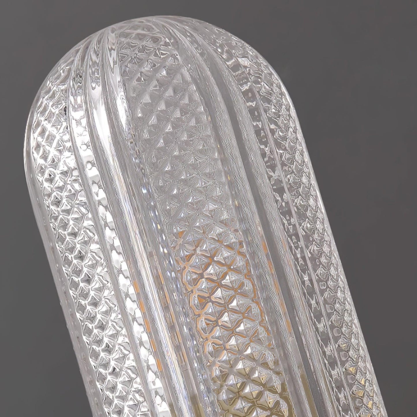 Evania Brass and Textured Glass Double Light Wall Sconce