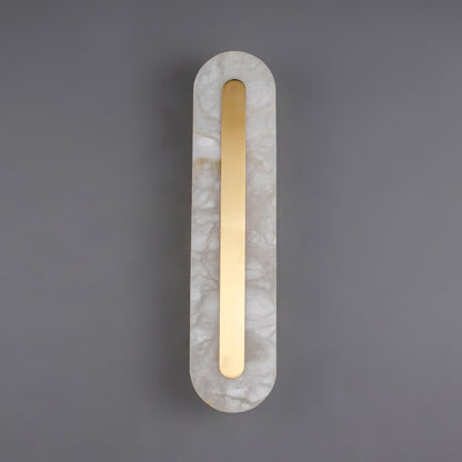 Kristy Alabaster Rounded Wall Lamp