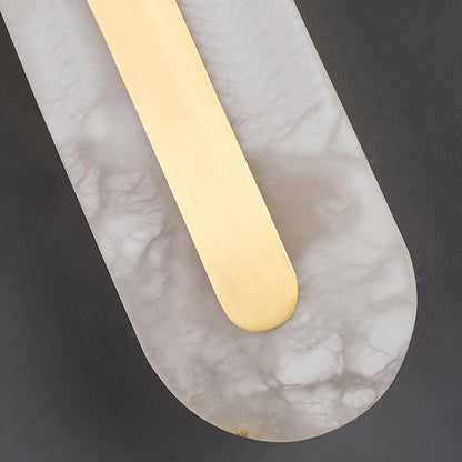 Hurn Alabaster Rounded Wall Lamp