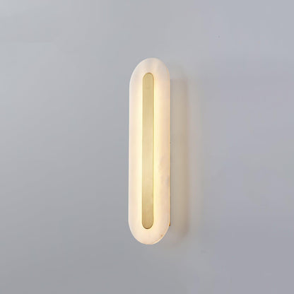 Kristy Alabaster Rounded Wall Lamp