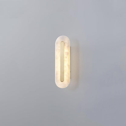 Hurn Alabaster Rounded Wall Lamp