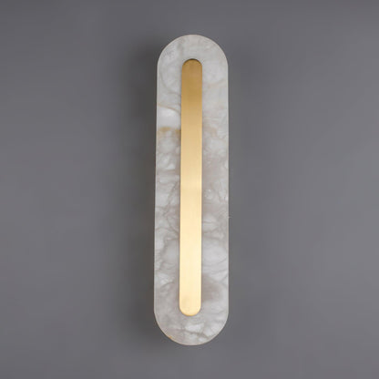 Kristy Alabaster Rounded Wall Lamp