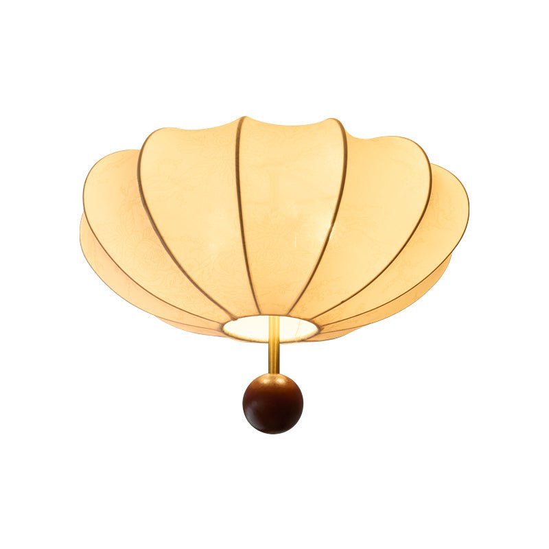 Willow Ceiling Light Marceline Wood & Fabric