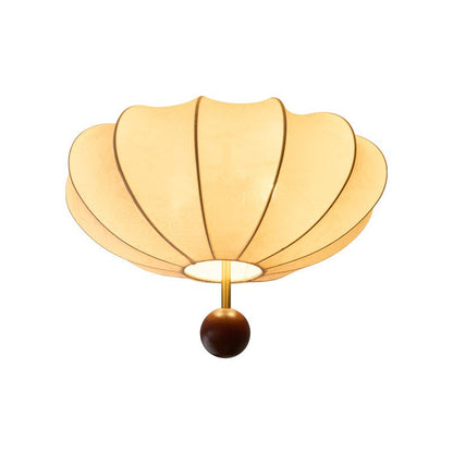 Willow Ceiling Light Marceline Wood & Fabric