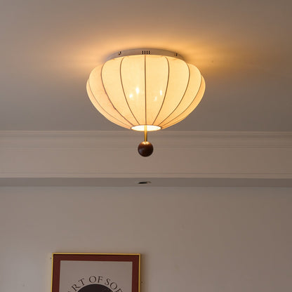 Willow Ceiling Light Marceline Wood & Fabric