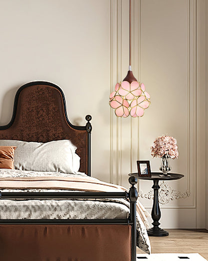 Velina Pink Petal Pendant Light