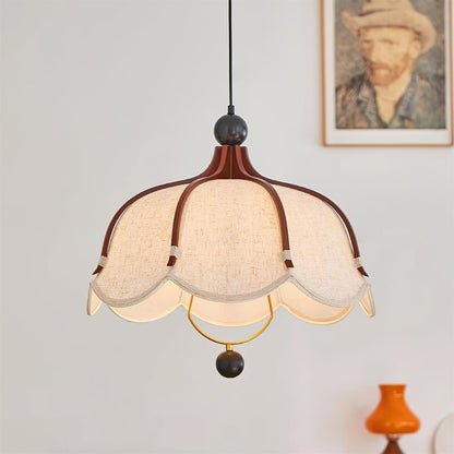 Feyno Vintage Fabric Pendant Light