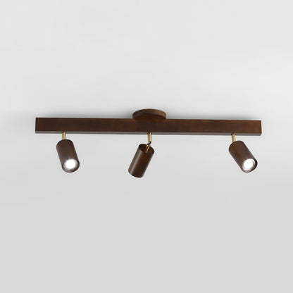 Veril Track Lighting Spotlight Wood