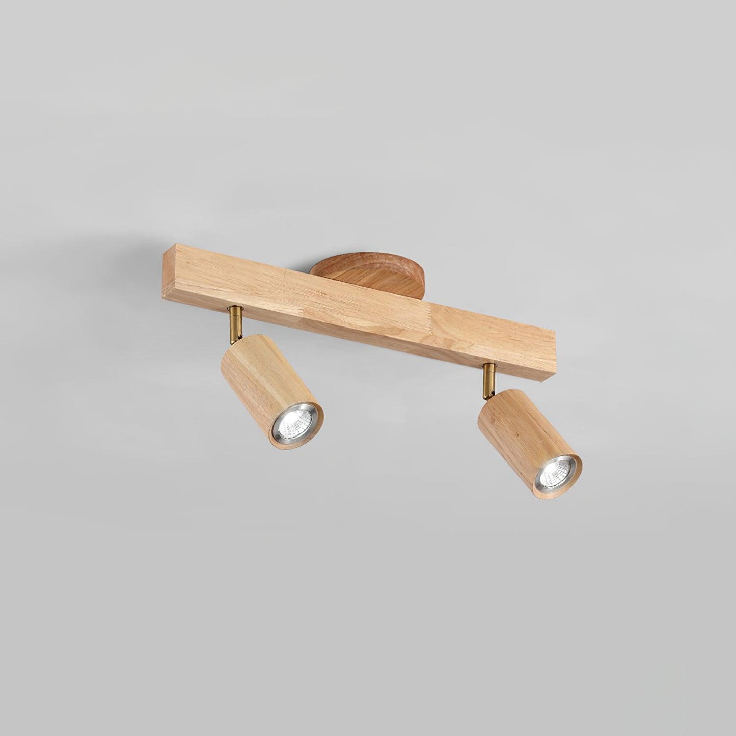 Veril Track Lighting Spotlight Wood