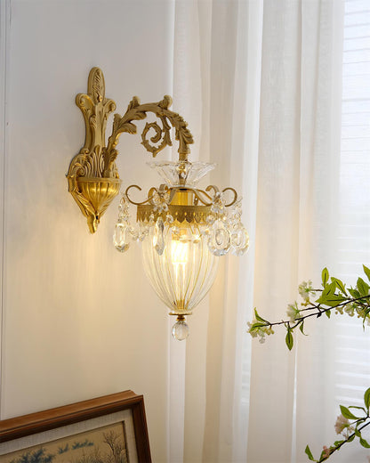 Elosia Gold Double Wall Lamp