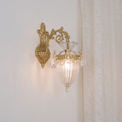 Elosia Gold Double Wall Lamp