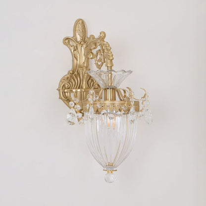 Elosia Gold Double Wall Lamp