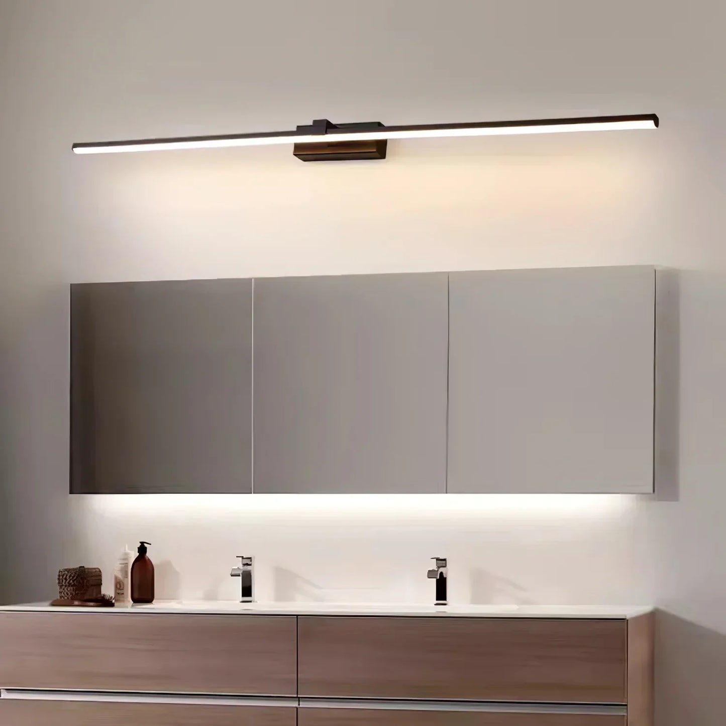 Hexa Linear Mirror Vanity Wall Lamp Bathroom Bedroom Modern