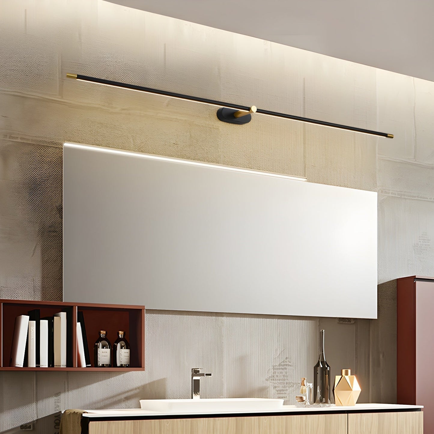 Applique murale rechargeable linéaire minimaliste Flano