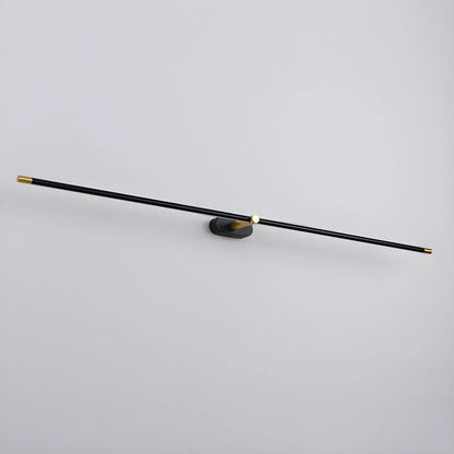 Ivox Minimalist Linear Wall Lamp Gold&Black