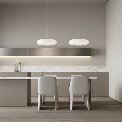 Quor Nordic Modern Oval Single Pendant Light